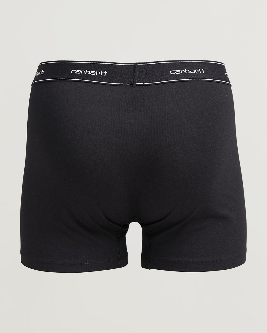 Heren | Ondergoed | Carhartt WIP | 2-Pack Cotton Trunks Black