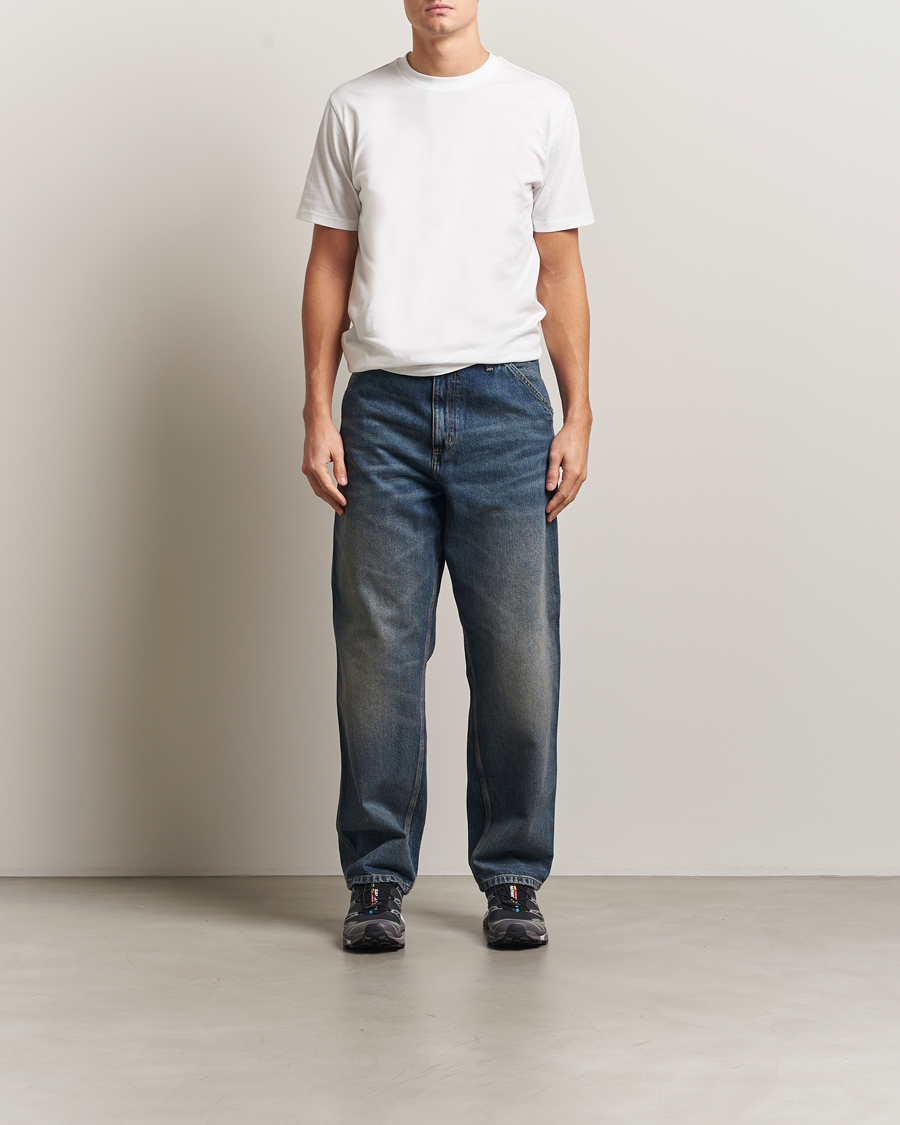 Heren | T-shirts | Carhartt WIP | 2-Pack Standard Crew Neck T-Shirt White