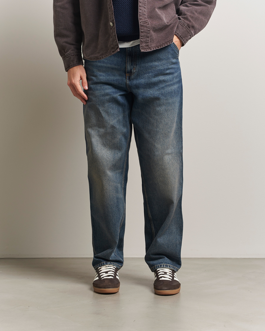 Heren | Overhemden | Carhartt WIP | Single Knee Pants Worn Used Wash