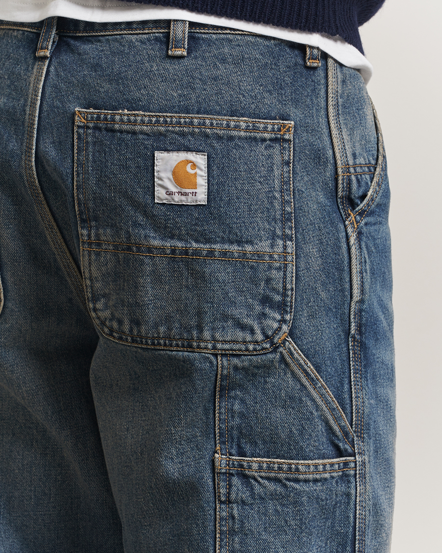 Heren | Overhemden | Carhartt WIP | Single Knee Pants Worn Used Wash