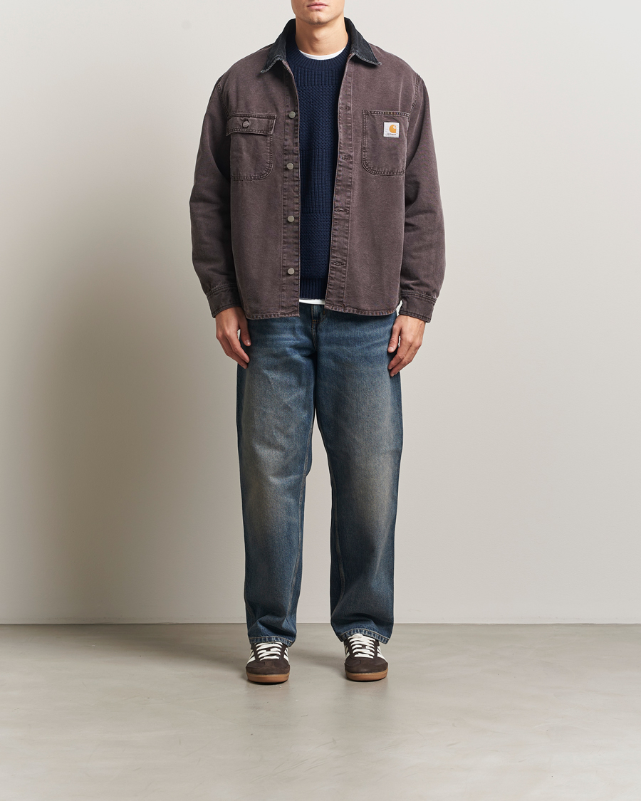 Heren | Overhemden | Carhartt WIP | Mitch Dusky Canvas Overshirt Palisander