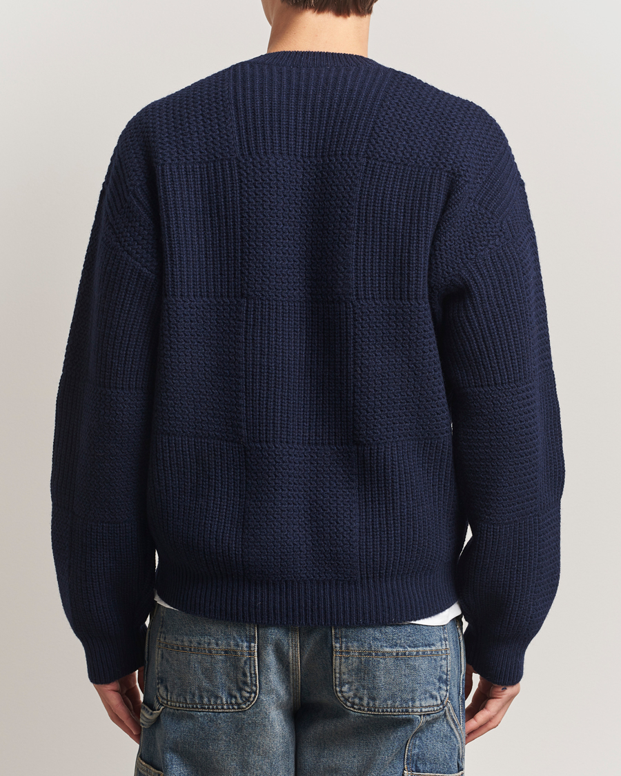 Heren | Truien | Carhartt WIP | Bishop Knitted Sweater Dark Navy