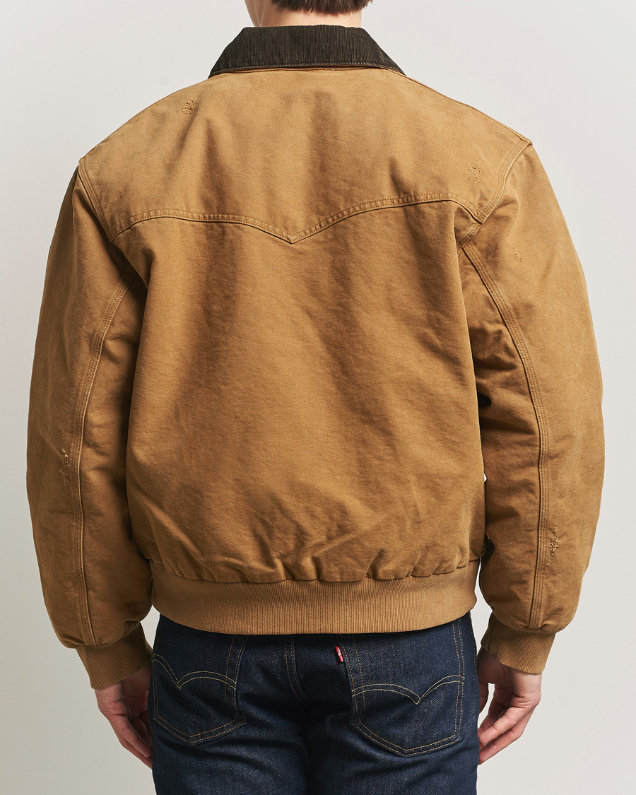Heren | Jassen | Carhartt WIP | OG Santa Fee Jacket Hamilton Brown Grind Washed