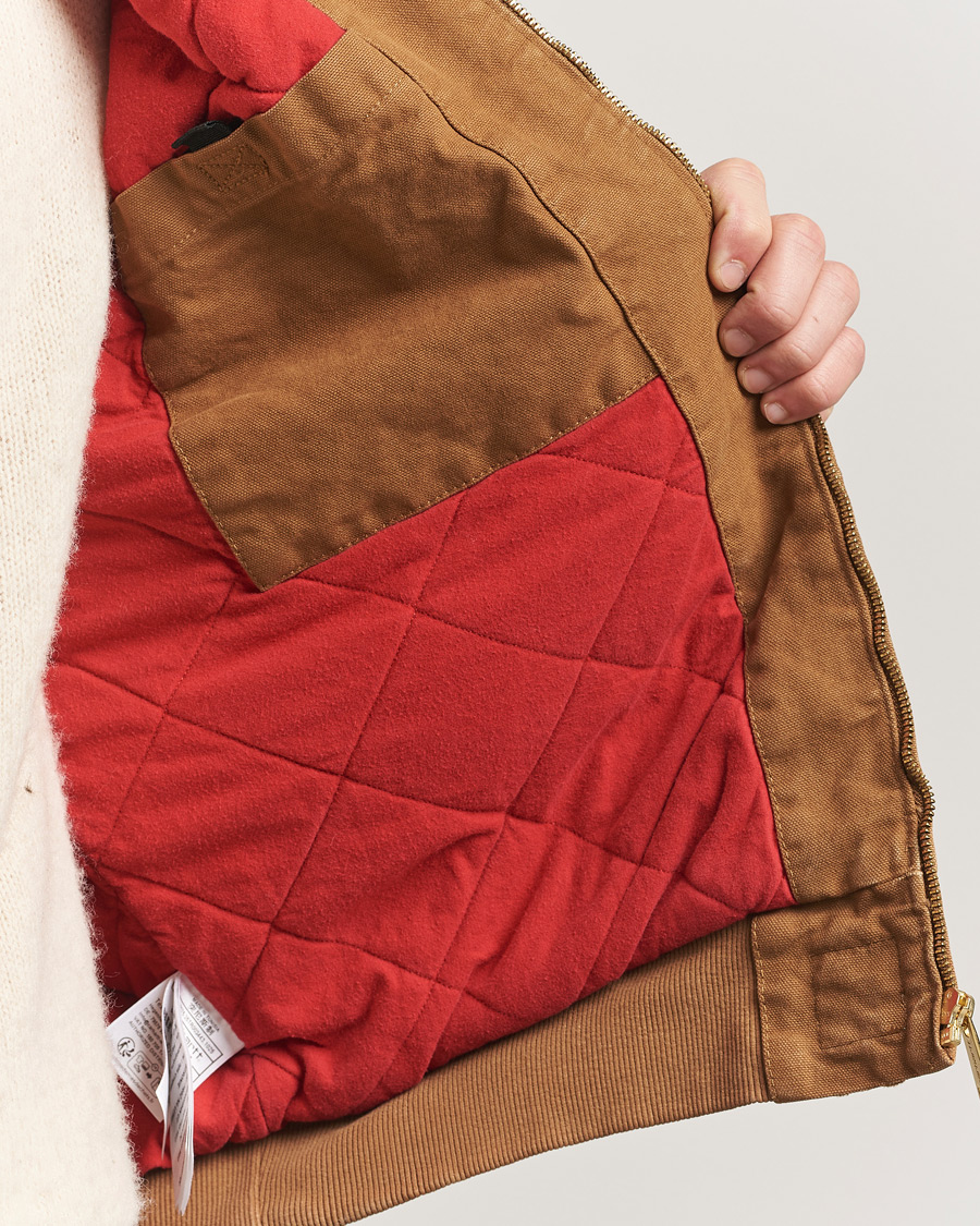 Heren | Jassen | Carhartt WIP | OG Santa Fee Jacket Hamilton Brown Grind Washed