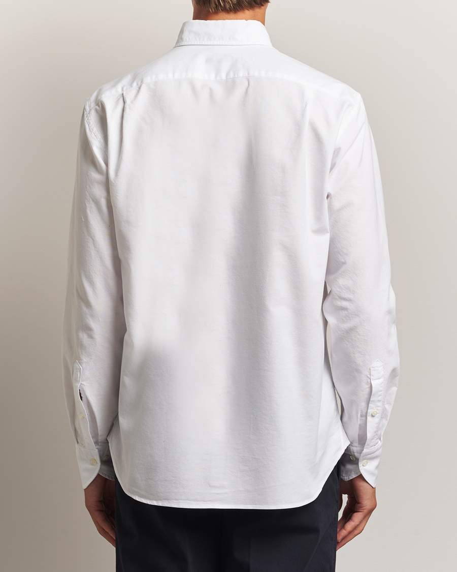 Heren | Overhemden | Stenströms | Regular Fit Oxford Shirt White