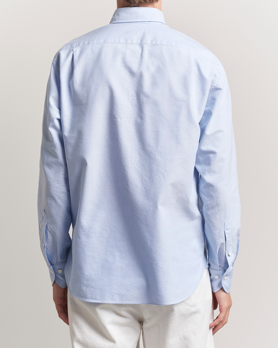 Heren | Overhemden | Stenströms | Regular Fit Oxford Shirt Light Blue