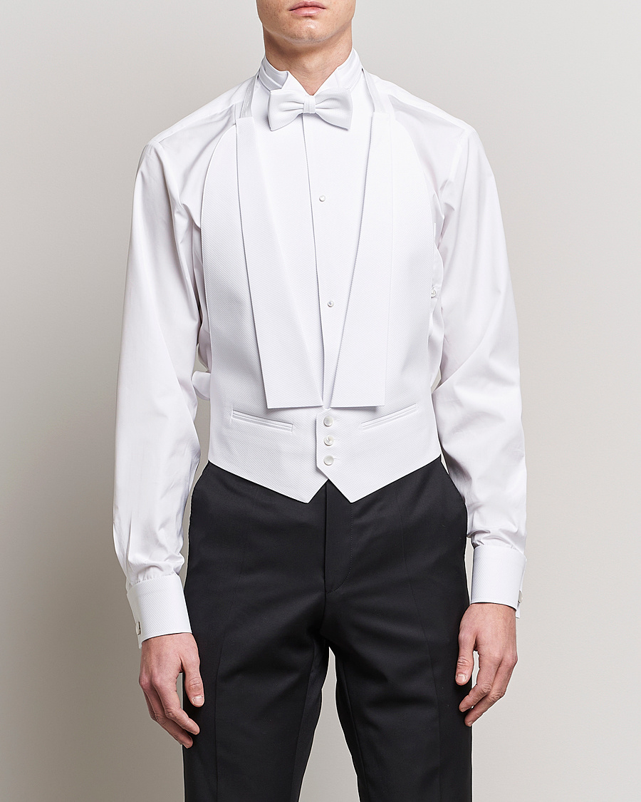 Heren | Overhemden | Stenströms | Evening Waistcoat White