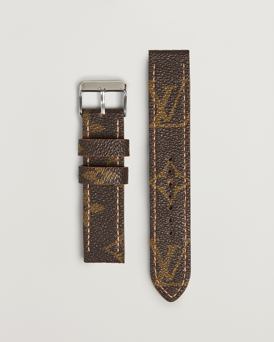Heren | Horlogebandjes | Care with Carl | Watch Strap Re-made Louis Vuitton Monogram