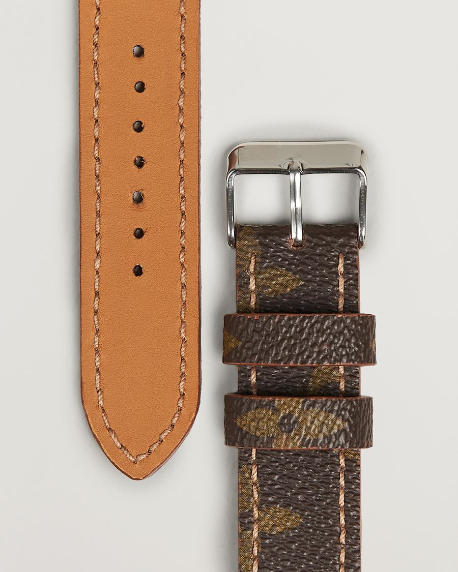 Heren | Horlogebandjes | Care with Carl | Watch Strap Re-made Louis Vuitton Monogram