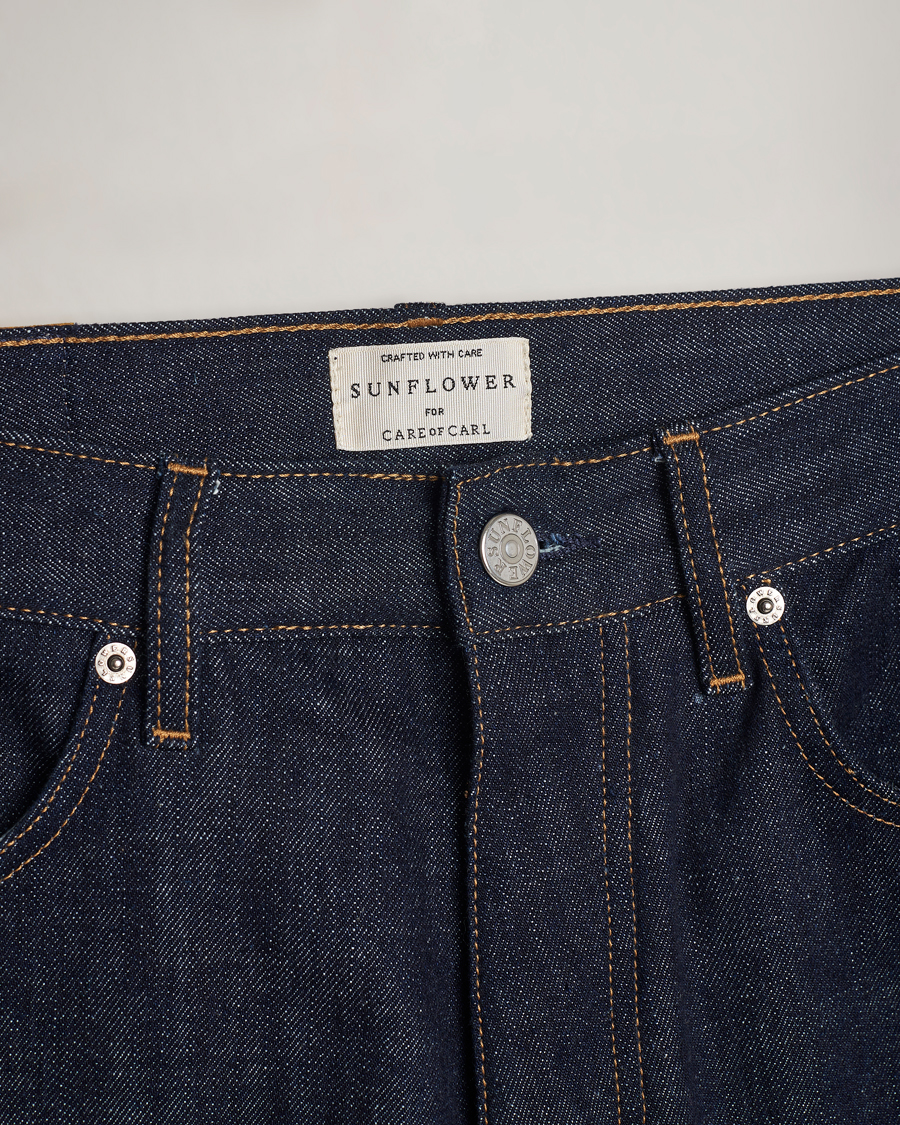 Heren | Jeans | Sunflower for Care of Carl | Regular Fit Jeans Simple Rinse