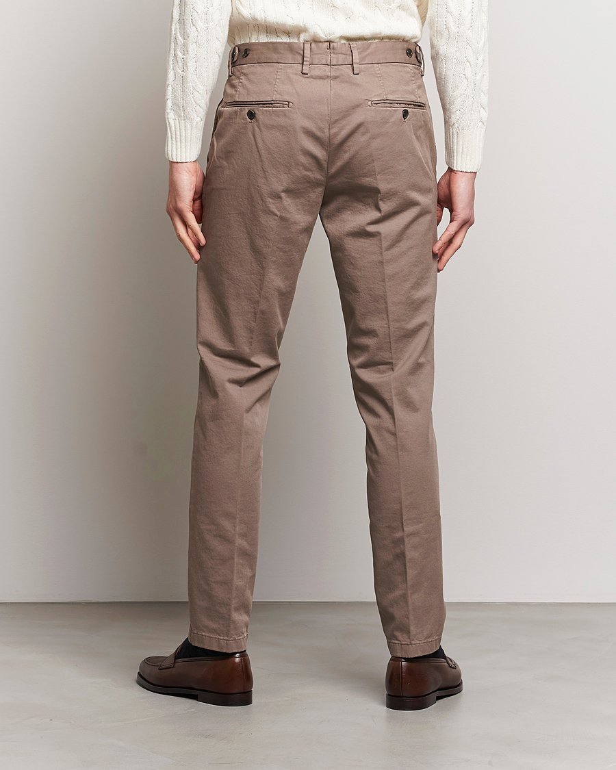 Heren | Broeken | Oscar Jacobson | Danwick Cotton Trousers Light Brown