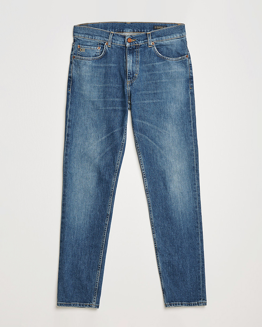 Heren | Jeans | Oscar Jacobson | Albert Cotton Stretch Jeans Vintage Wash