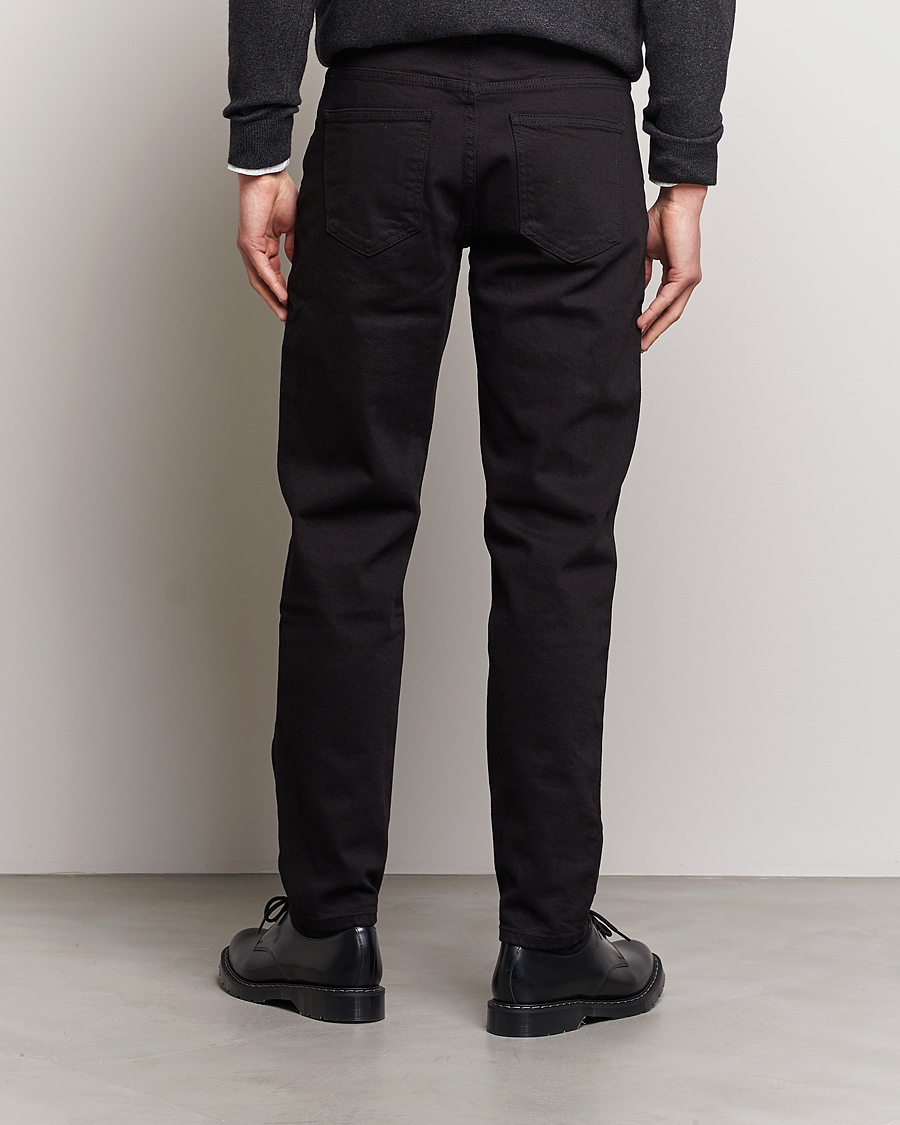 Heren | Jeans | Oscar Jacobson | Karl Cotton Stretch Jeans Black