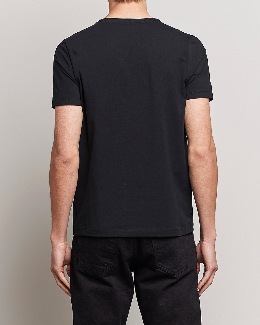 Heren | T-shirts | Oscar Jacobson | Kyran Cotton T-Shirt Black