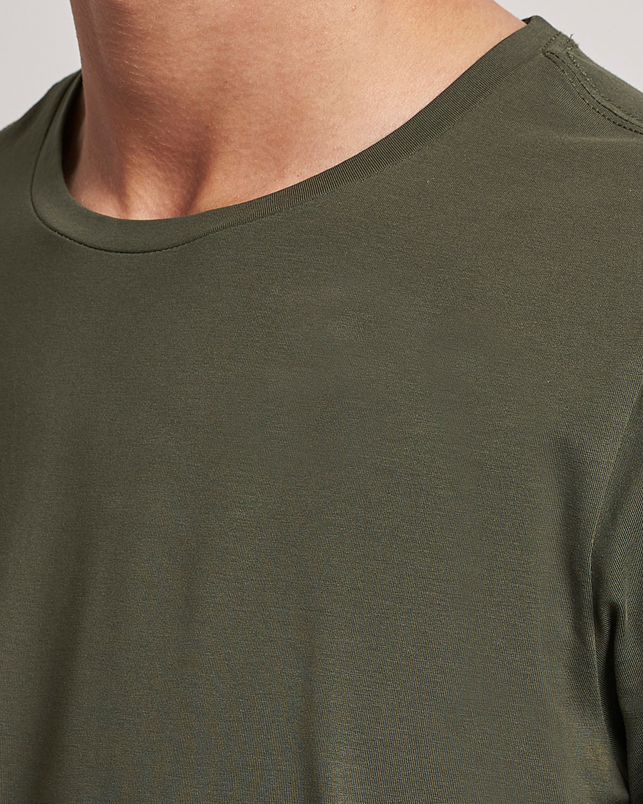 Heren | T-shirts | Oscar Jacobson | Kyran Cotton T-Shirt Green
