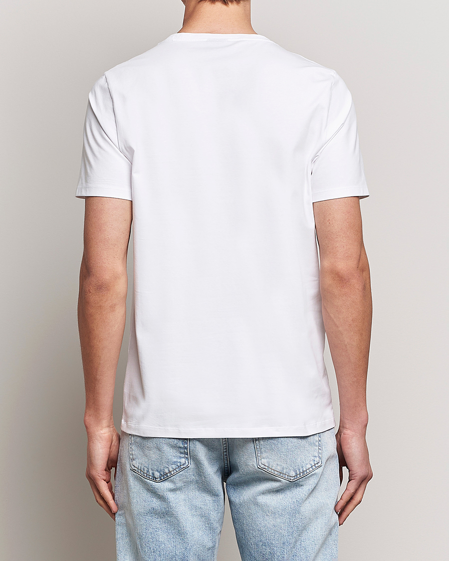 Heren | T-shirts | Oscar Jacobson | Kyran Cotton T-Shirt White