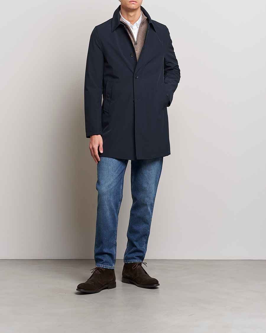 Heren | Jassen | Oscar Jacobson | Johnson Coat Navy