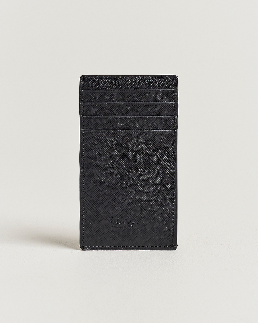 Heren | Portemonnees | Oscar Jacobson | Card Holder Leather Black
