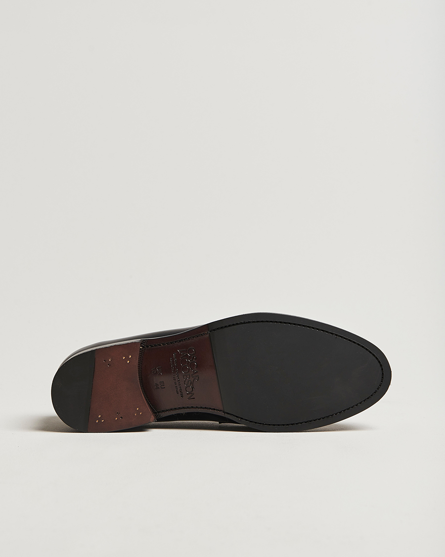 Heren | Instappers | Oscar Jacobson | Penny Loafers Black