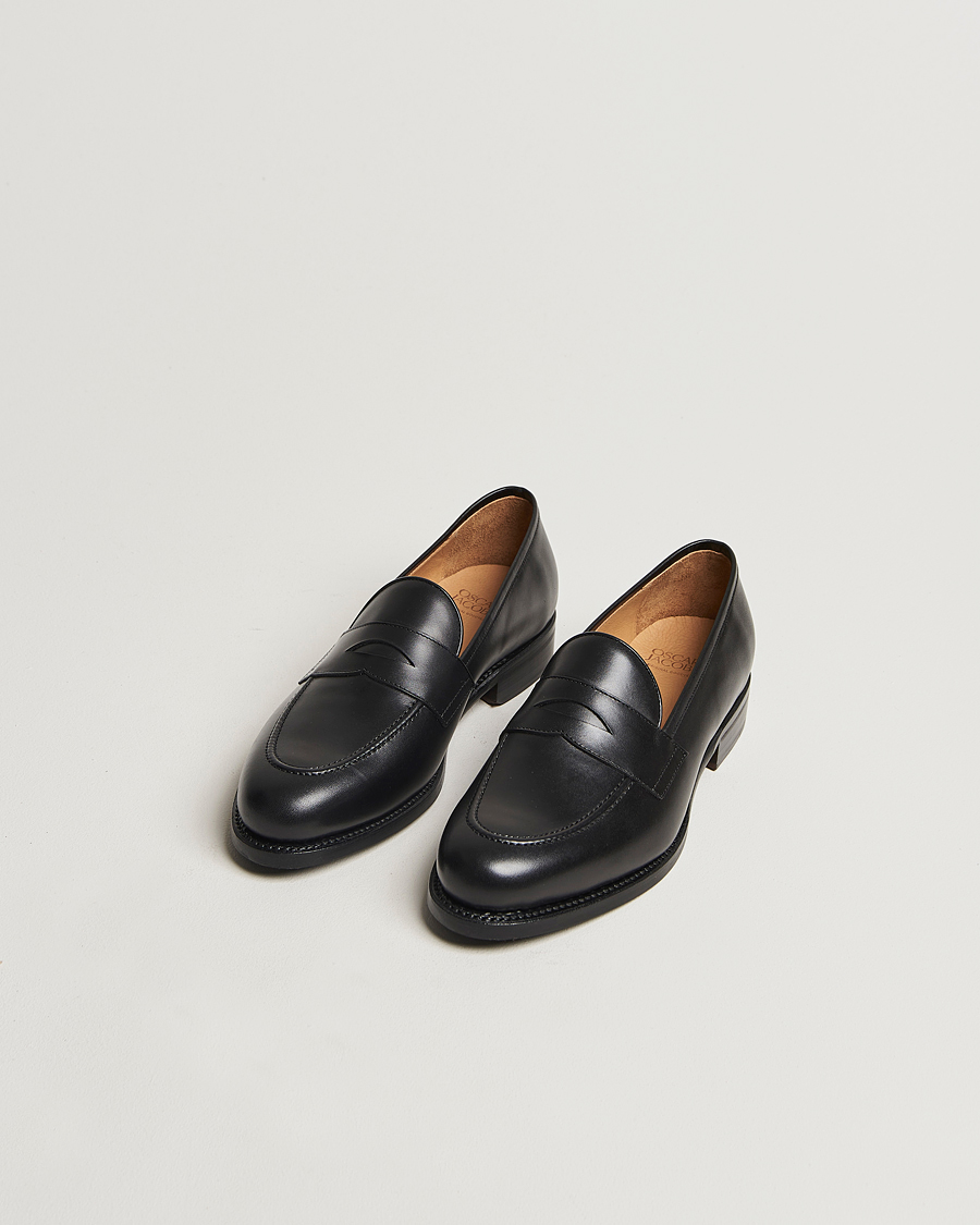 Heren | Instappers | Oscar Jacobson | Penny Loafers Black