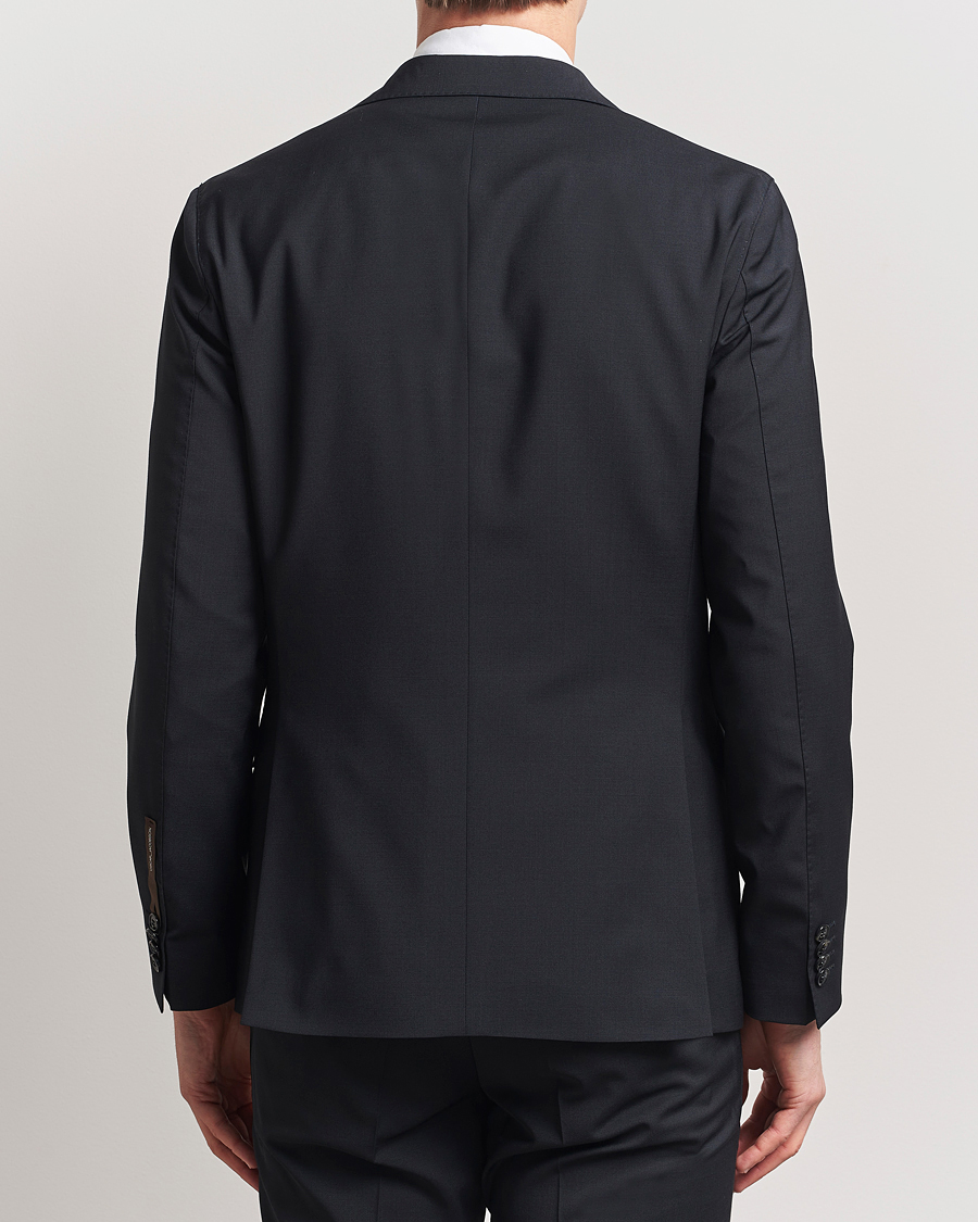 Heren | Blazers | Oscar Jacobson | Ego Wool Blend Blazer Black