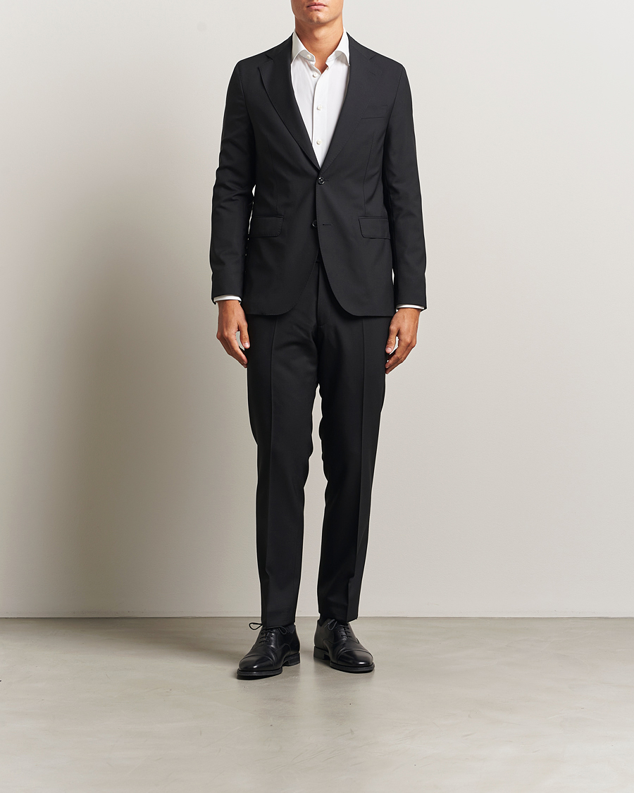 Heren | Blazers | Oscar Jacobson | Ego Wool Blazer Black