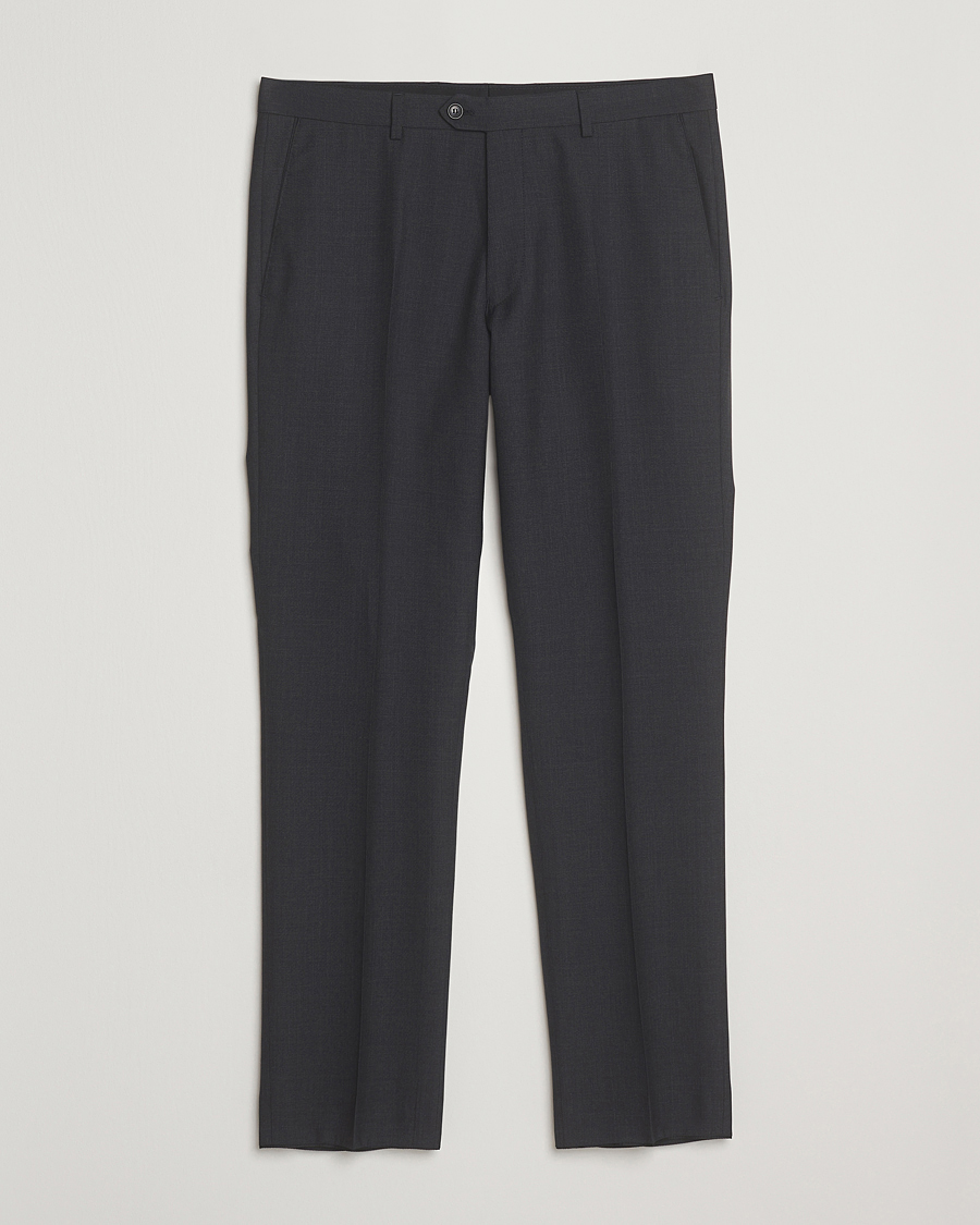 Heren | Broeken | Oscar Jacobson | Dandy Wool Trousers Grey