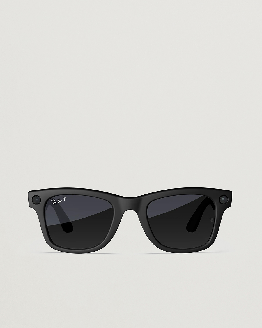 Heren | Zonnebrillen | Ray-Ban | Wayfarer Meta 50 Sunglasses Matte Black