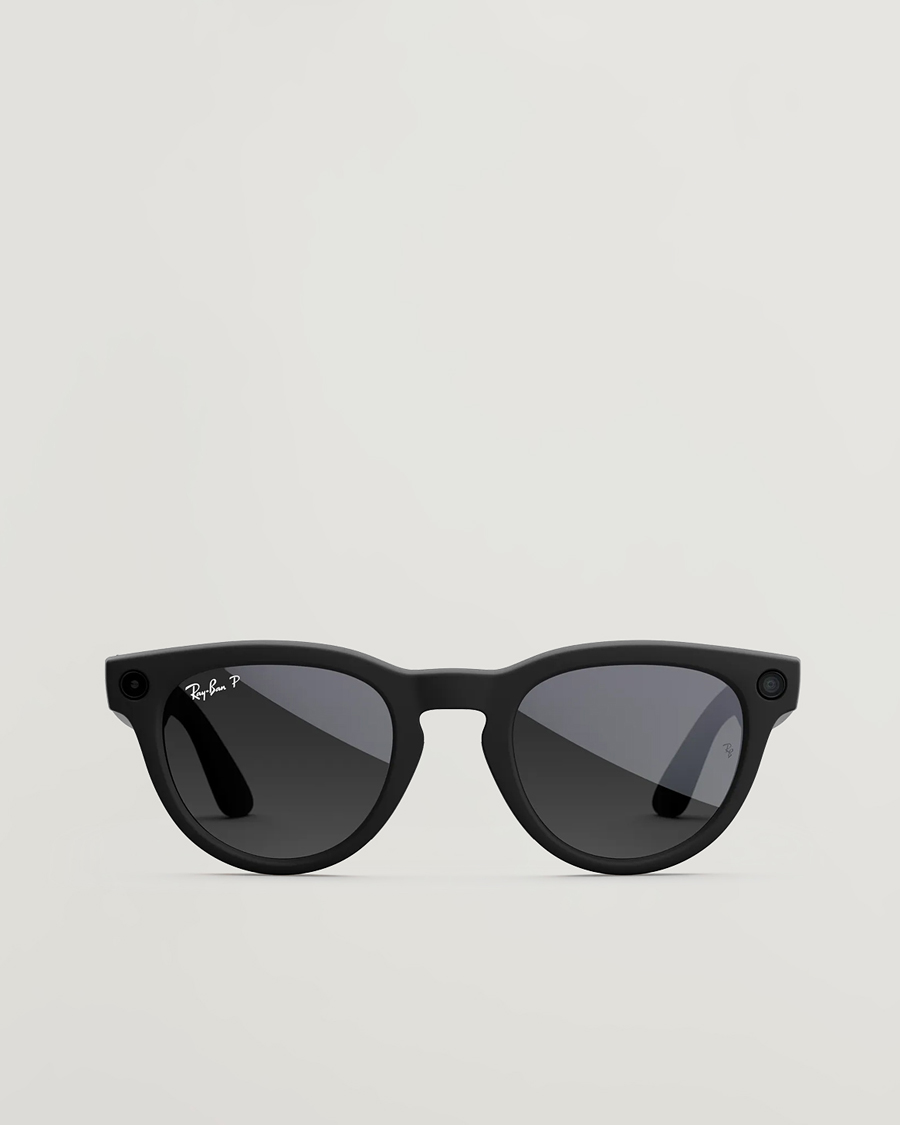 Heren | Zonnebrillen | Ray-Ban | Headliner Meta Sunglasses Matte Black