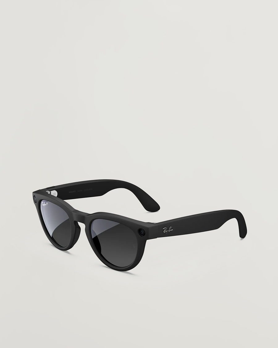 Heren | Zonnebrillen | Ray-Ban | Headliner Meta Sunglasses Matte Black
