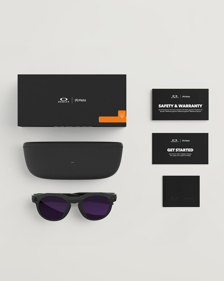 Heren | Zonnebrillen | Oakley | HSTN Meta Sunglasses Black