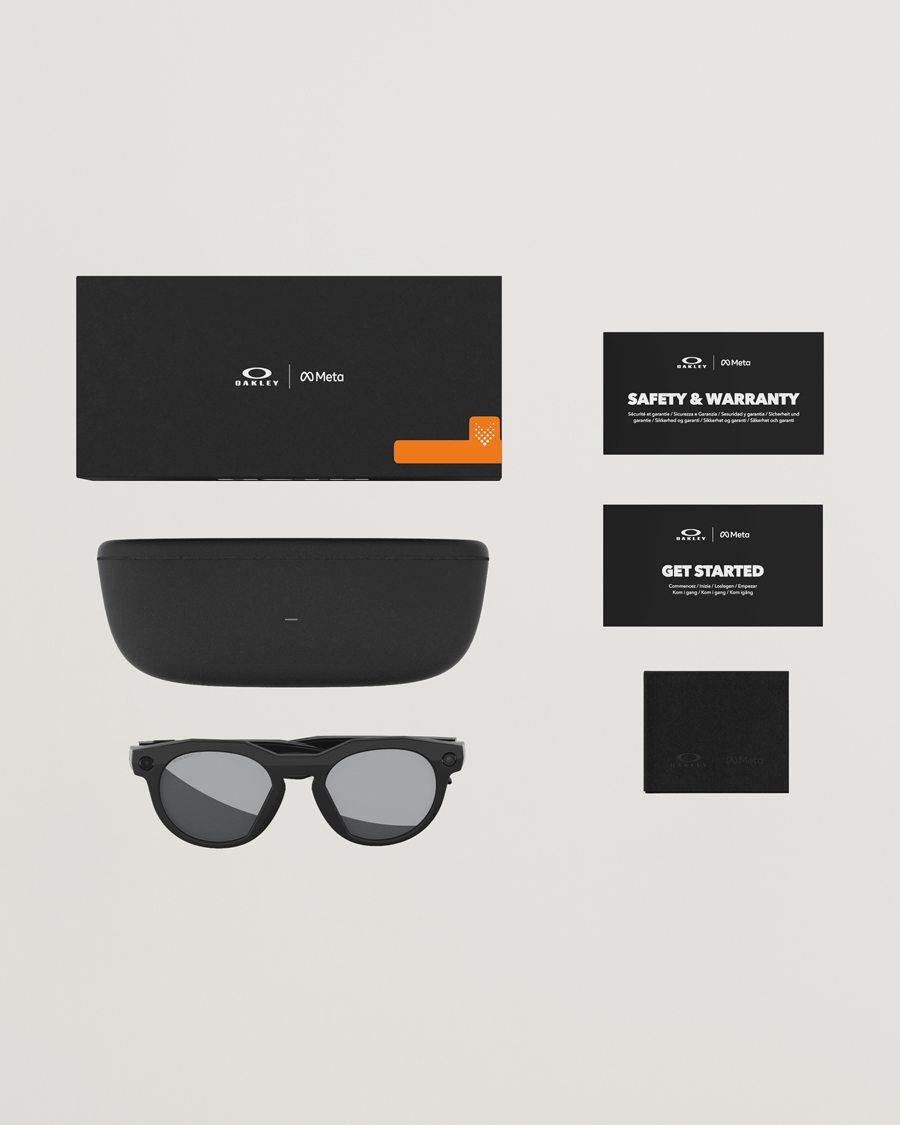 Heren | Zonnebrillen | Oakley | HSTN Meta Sunglasses Black