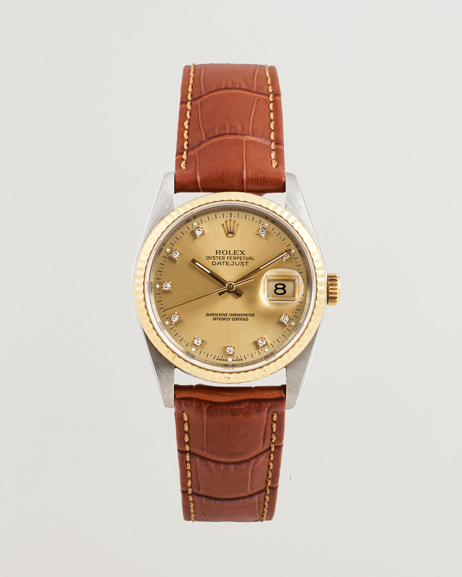 Heren | Rolex Pre-Owned Datejust 36 G/S Diamant  | Rolex Pre-Owned | Datejust 36 G/S Diamant 