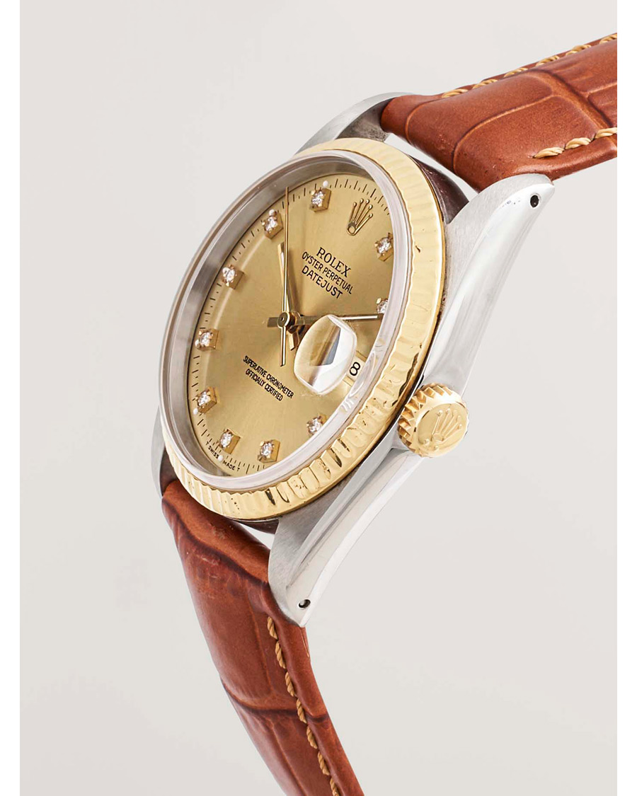 Heren | Rolex Pre-Owned Datejust 36 G/S Diamant  | Rolex Pre-Owned | Datejust 36 G/S Diamant 