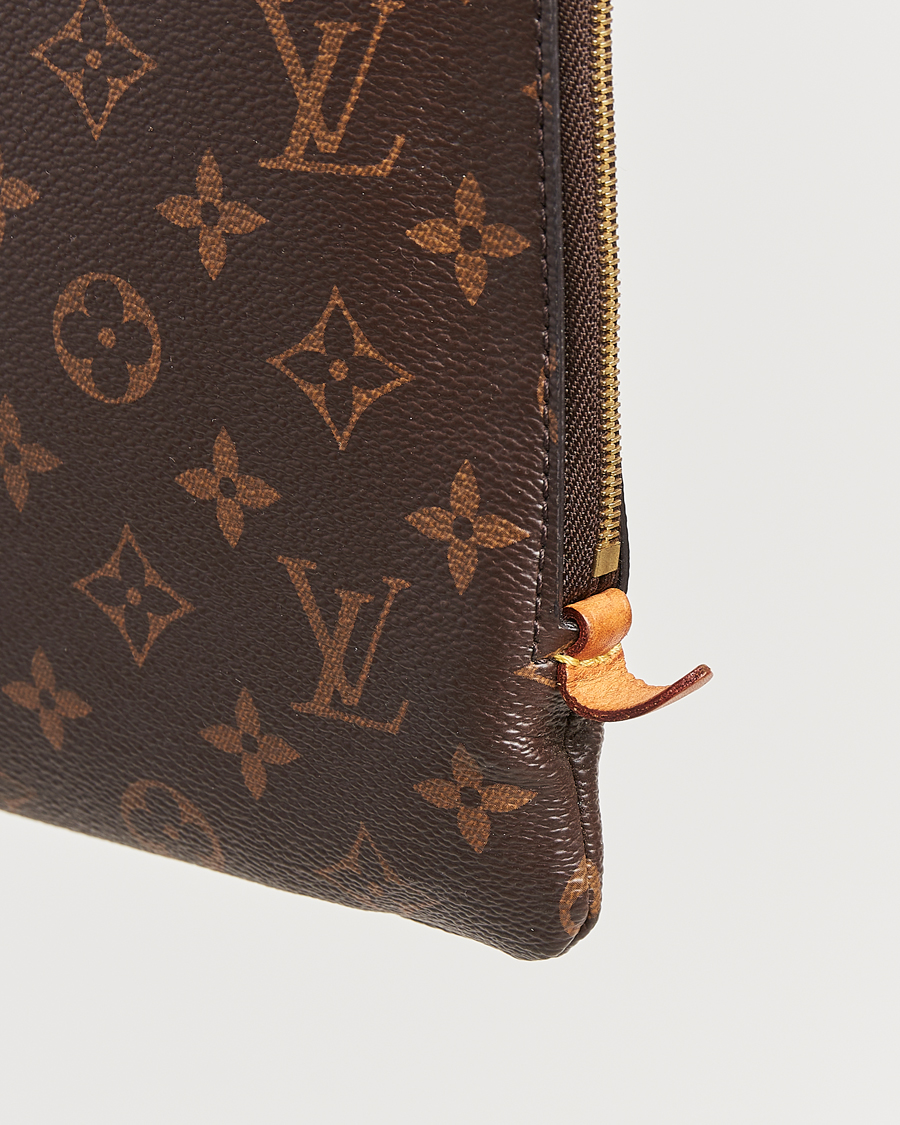 Heren | Pre-Owned & Vintage Bags | Louis Vuitton Pre-Owned | Posh Document Bag Monogram