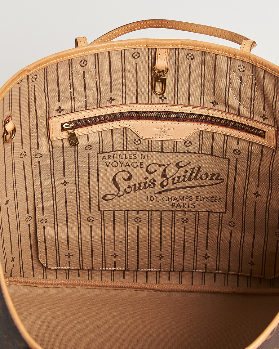 Heren | Pre-Owned & Vintage Bags | Louis Vuitton Pre-Owned | Neverfull GM Monogram