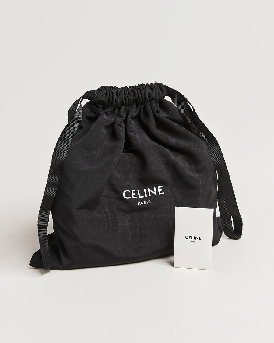 Heren | Pre-Owned & Vintage Bags | Celine Pre-Owned | Trio Bag Medium Leather Black