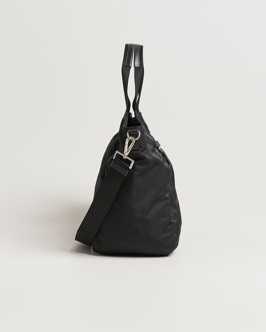 Heren | Pre-Owned & Vintage Bags | Prada Pre-Owned | 2 Way Boston Bag Tessuto Nylon Black