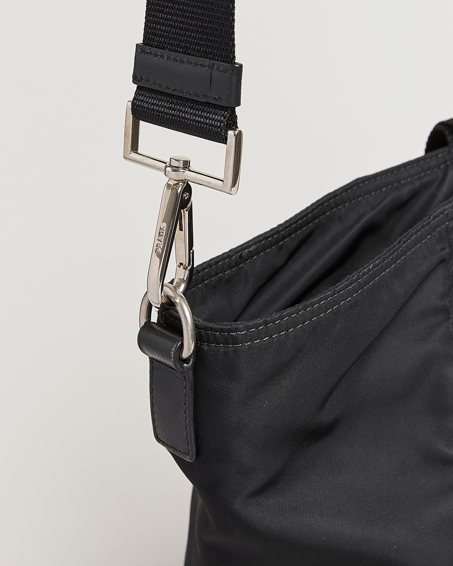 Heren | Pre-Owned & Vintage Bags | Prada Pre-Owned | 2 Way Boston Bag Tessuto Nylon Black