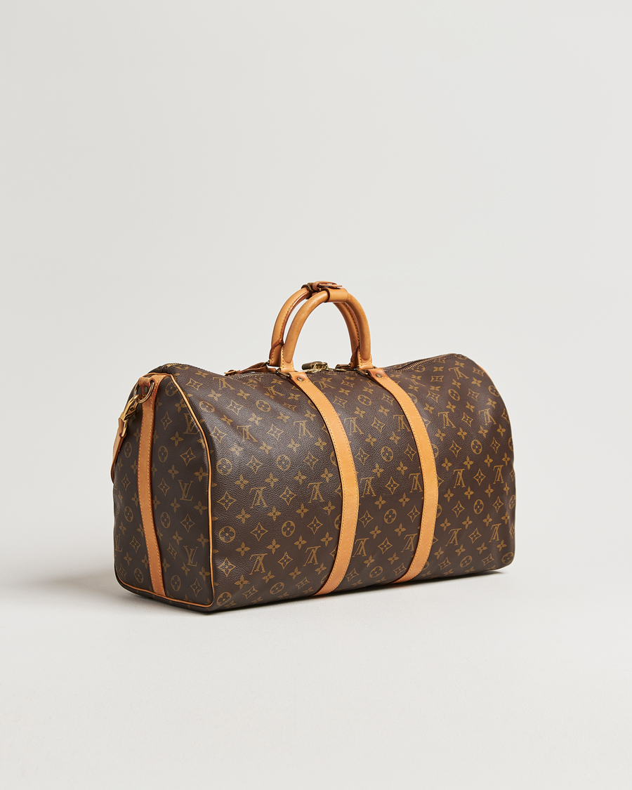 Heren | Pre-Owned & Vintage Bags | Louis Vuitton Pre-Owned | Keepall Bandouliére 50 Monogram