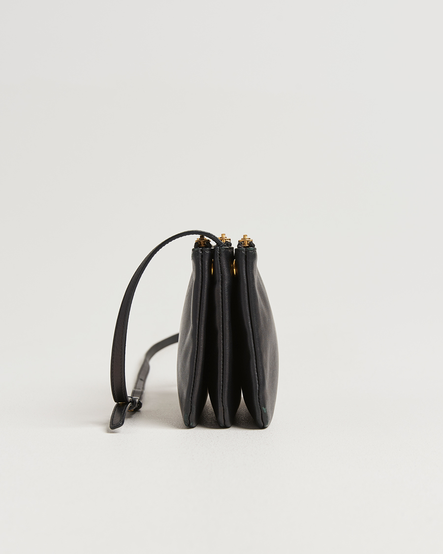 Heren | Pre-Owned & Vintage Bags | Celine Pre-Owned | Trio Bag Small Leather Black