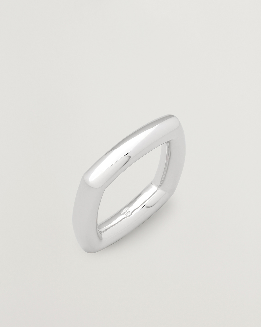 Heren | Sieraden | Tom Wood | Frame Ring Slim Silver