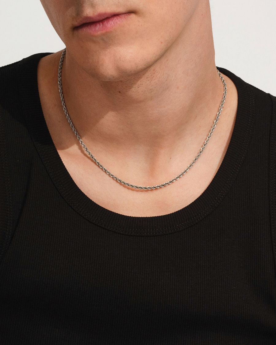 Heren | Sieraden | Tom Wood | Rope Chain Silver