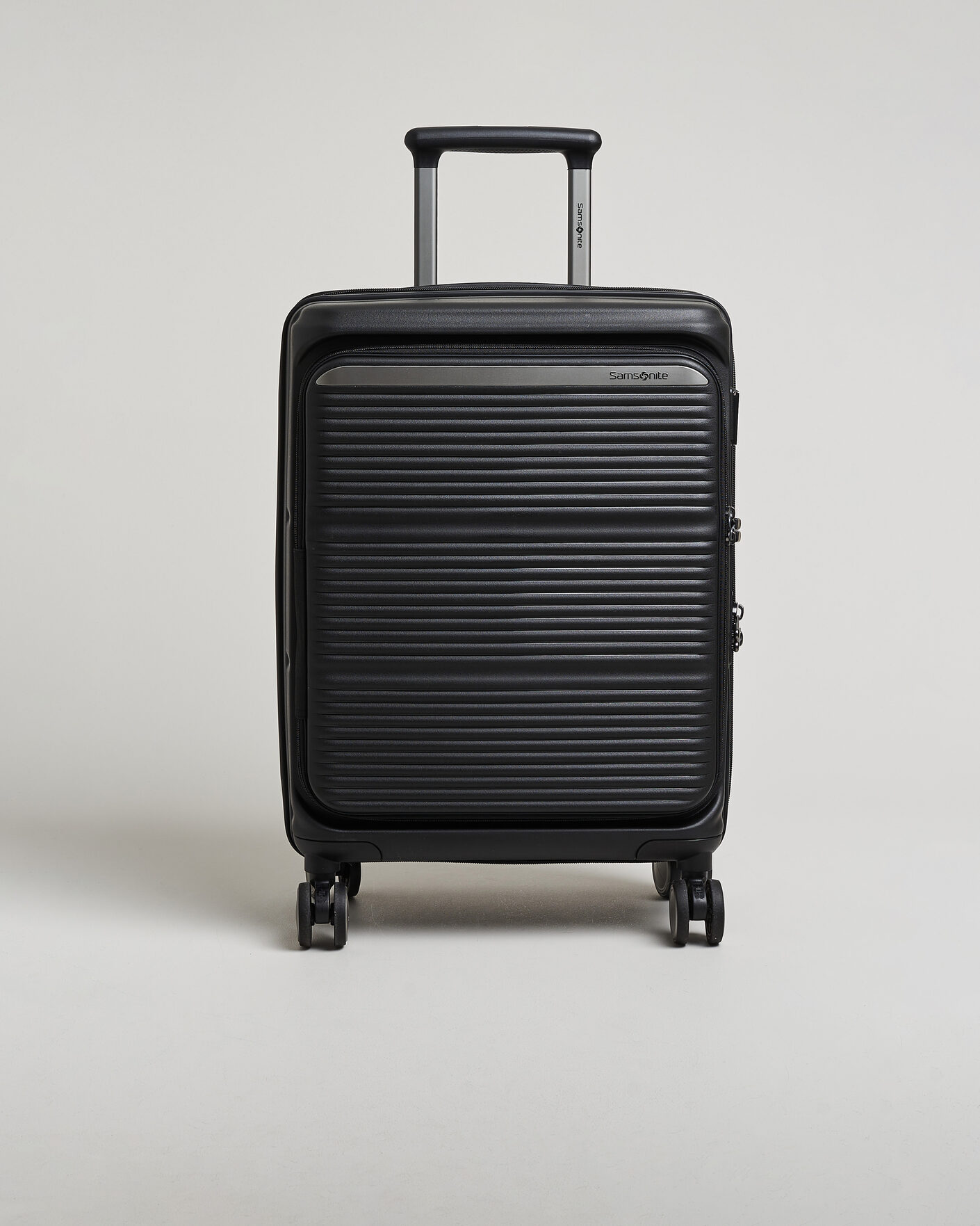 Heren | Tassen | Samsonite | Paralux 55cm Front Acess Carry-On Black