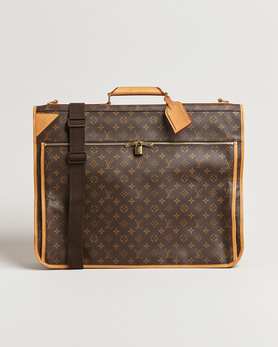 Heren | Pre-Owned & Vintage Bags | Louis Vuitton Pre-Owned | Portable Garment Bag Bandoulière Monogram