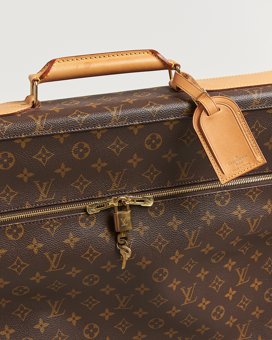 Heren | Pre-Owned & Vintage Bags | Louis Vuitton Pre-Owned | Portable Garment Bag Bandoulière Monogram