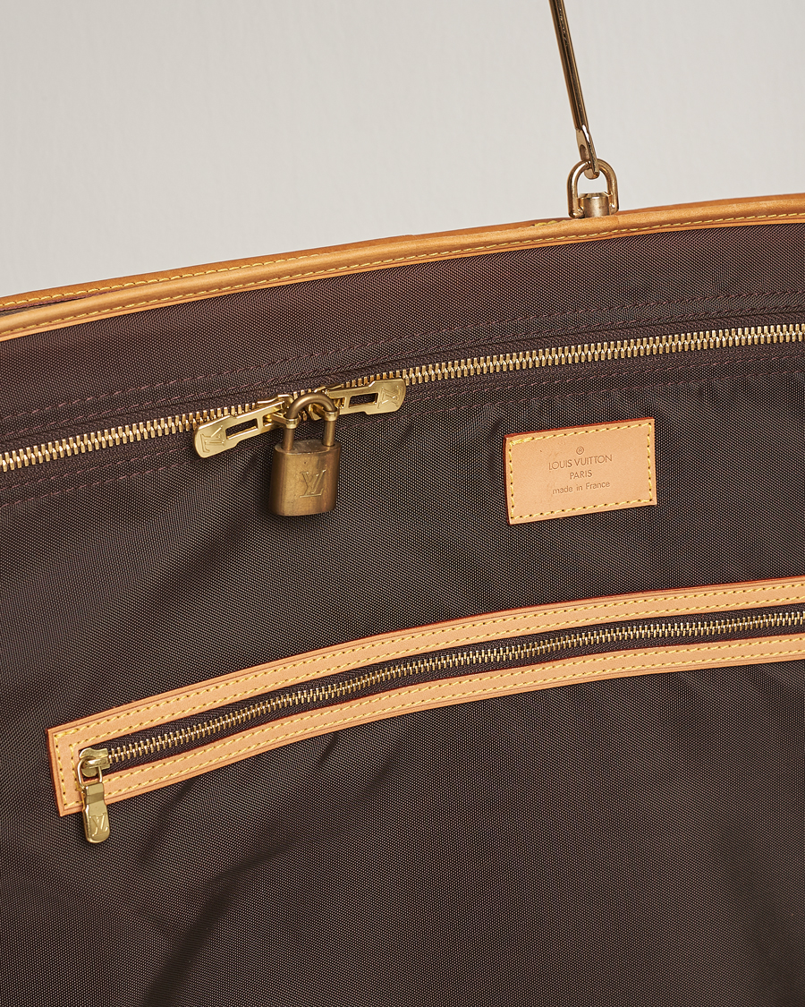 Heren | Pre-Owned & Vintage Bags | Louis Vuitton Pre-Owned | Portable Garment Bag Bandoulière Monogram