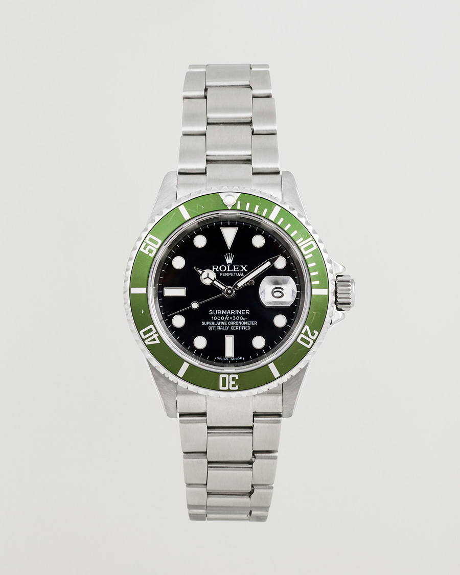 Heren | Pre-Owned & Vintage Watches | Rolex Pre-Owned | Submariner Date Kermit