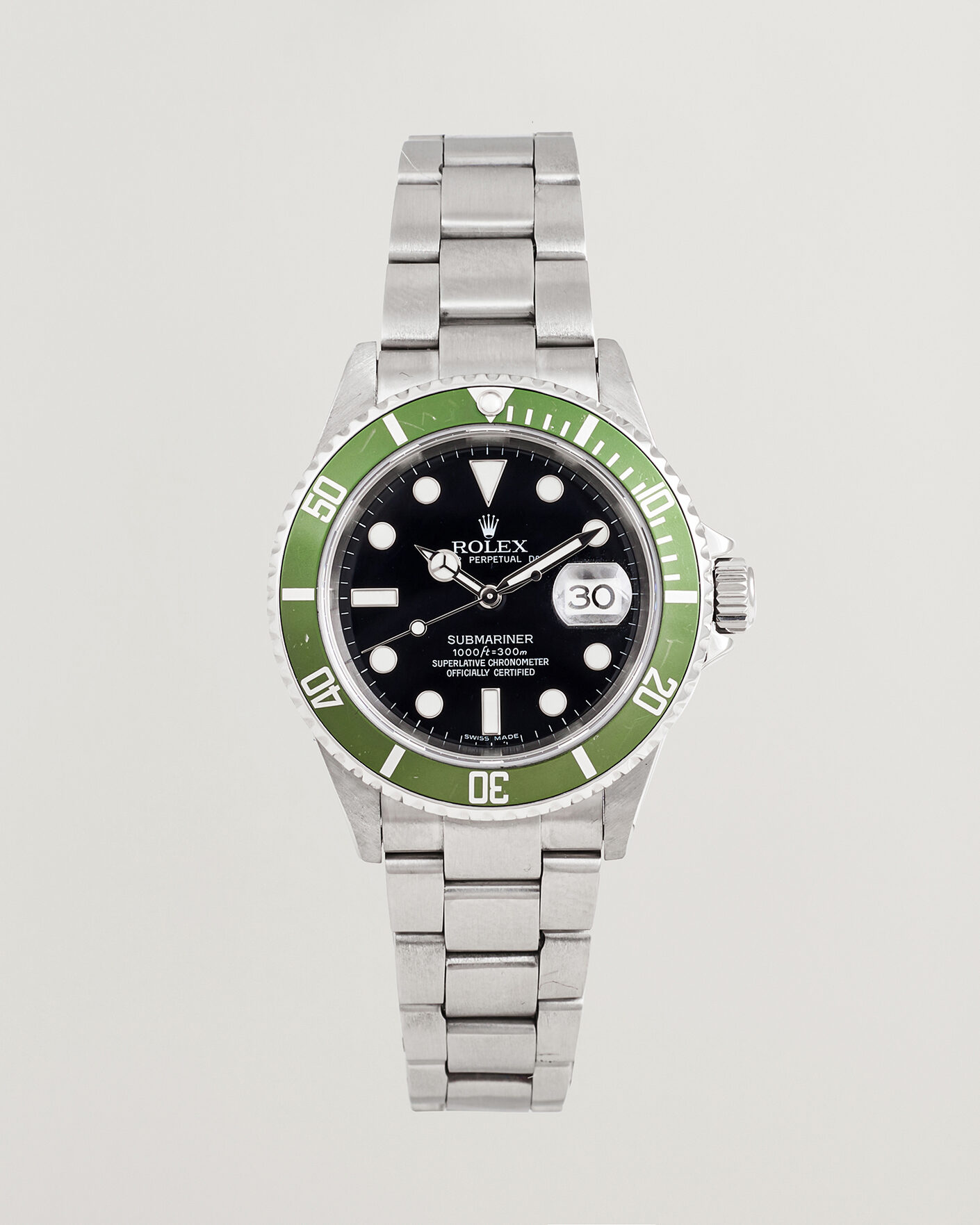 Heren | Pre-Owned & Vintage Watches | Rolex Pre-Owned | Submariner Date Kermit 