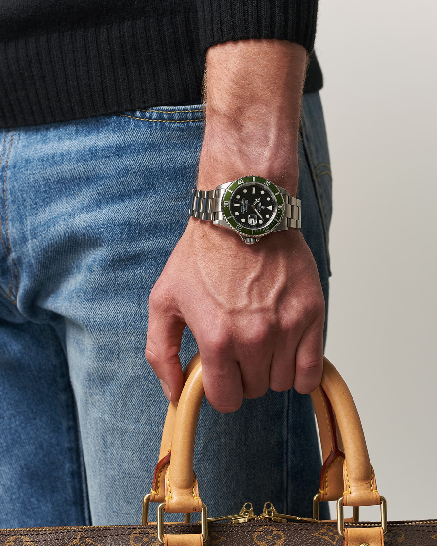 Heren | Pre-Owned & Vintage Watches | Rolex Pre-Owned | Submariner Date Kermit